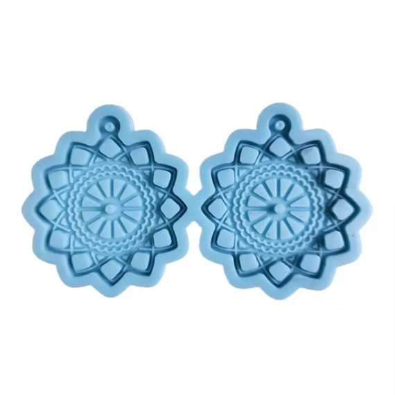 Earring Silicone Mould #12 - DIY Resin Jewellery - Mould for Epoxy Resin Castings