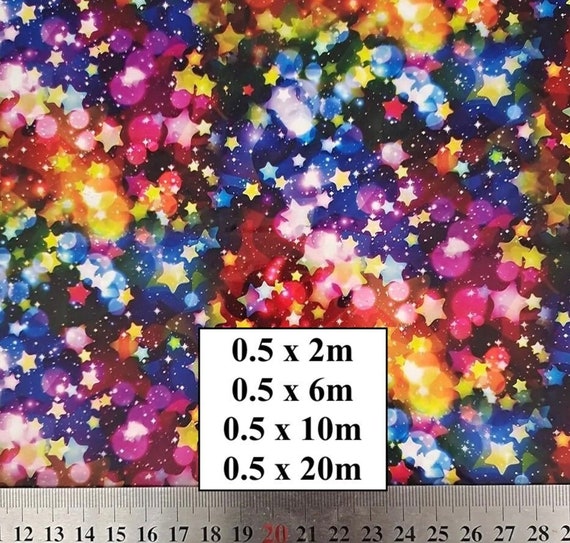 Hydrographic Water Transfer Film - Hydrographic dipping - Water Dipping Film - Hydro Dipping Print Stars