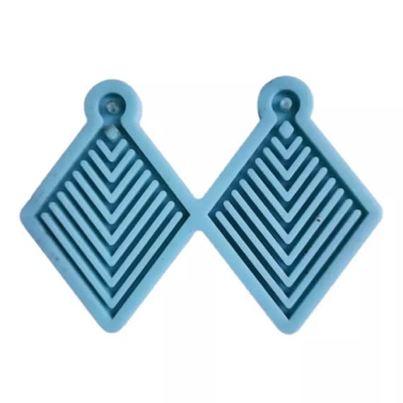 Earring Silicone Mould #14 - DIY Resin Jewellery - Mould for Epoxy Resin Castings