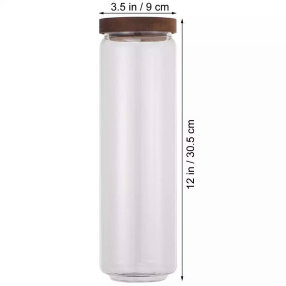 Lurrose Lot De 6 Pots En Verre Teinté Pour Bougies – Bocaux Mason à Large Ouverture, Idéal DIY Bougies & Rangement