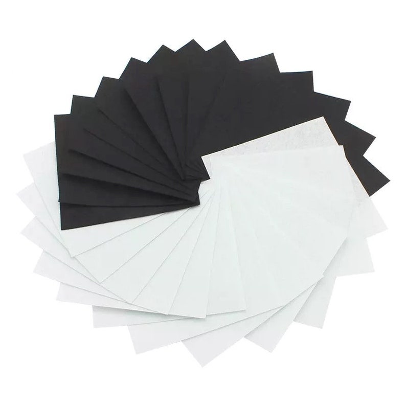 6 Pack Felt Fabric Material Blac Be super welcome Backing Embroidery Sheets- Very popular
