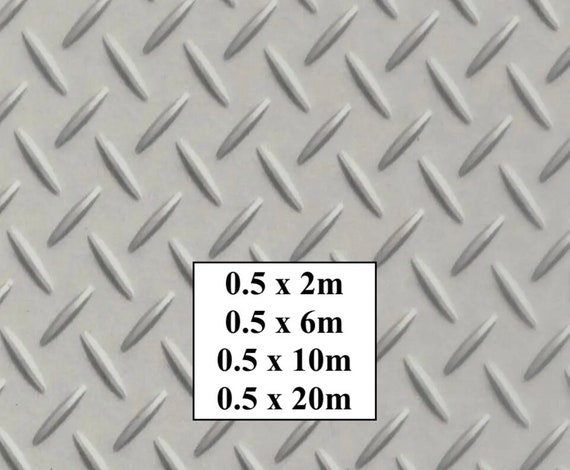 Hydrographic Water Transfer Film - Hydrographic dipping - Water Dipping Film - Hydro Dipping Print Metal Tread Plate #2