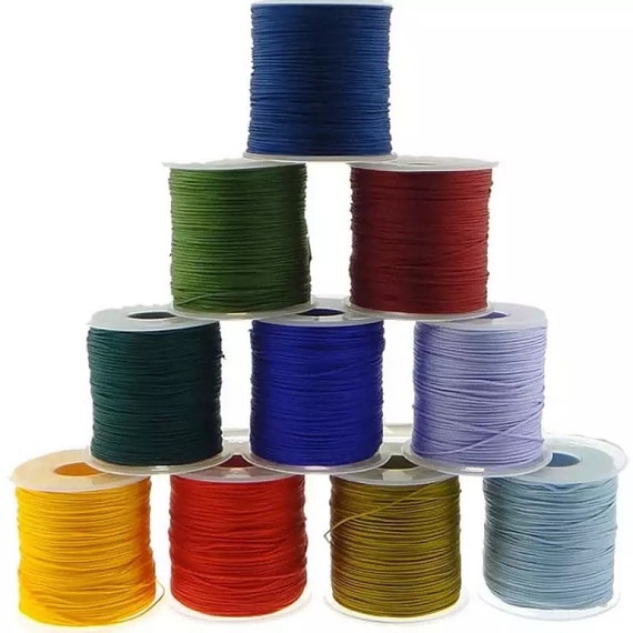 1mm Nylon Jewellery Cord - Jewellery Cord 91m - 20 Colours