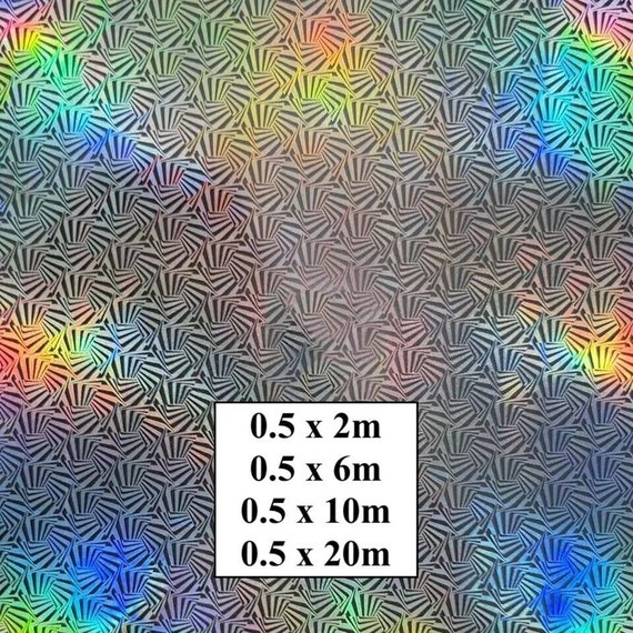 Hydrographic Water Transfer Film - Holographic Foil Water dipping Film - Metallic Hydro Dipping Print Laser #4