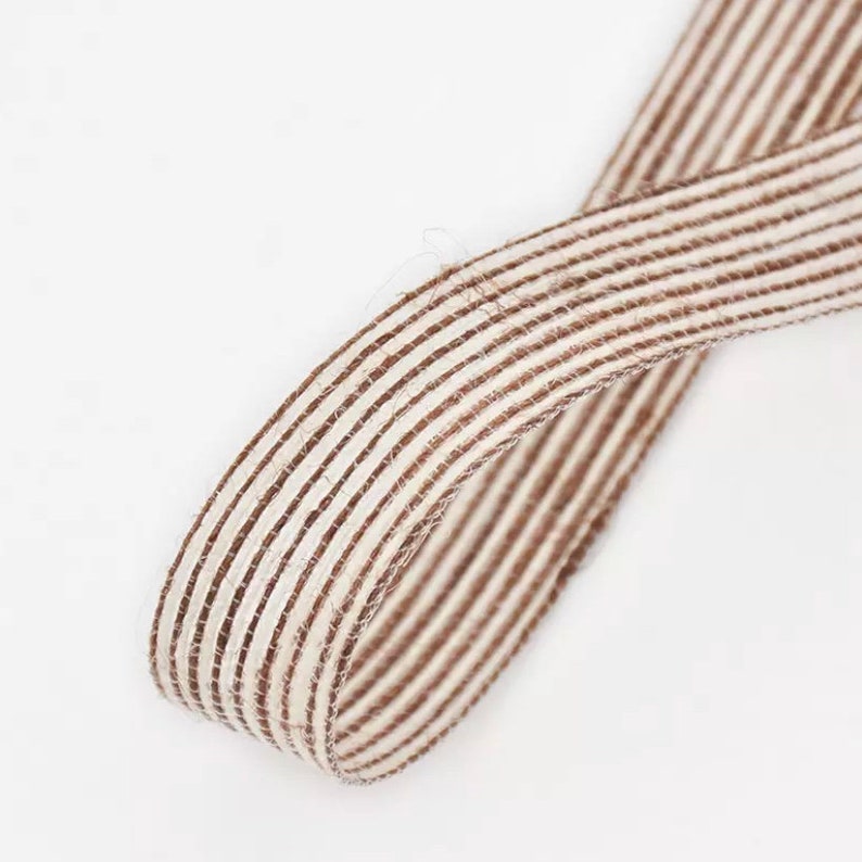 Coloured Striped Burlap Craft Ribbon Party Decorating Hat Etsy