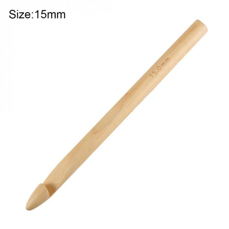 Large Wood Crochet Hook 1530mm Big Crocheting Tool for Etsy UK