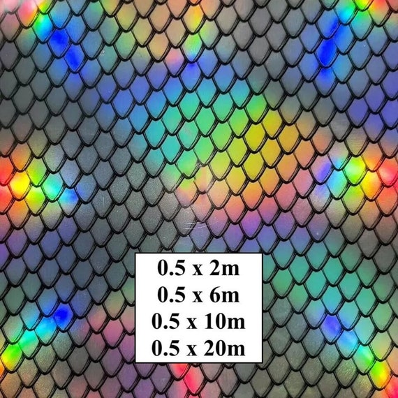 Hydrographic Water Transfer Film - Holographic Foil Water dipping Film - Metallic Hydro Dipping Print Laser #12