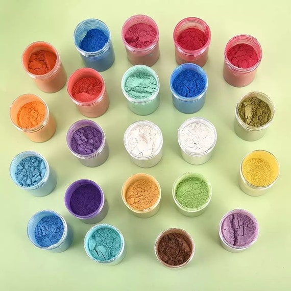  Metallic Pigment Powder - 24 Color Epoxy Resin Pigment