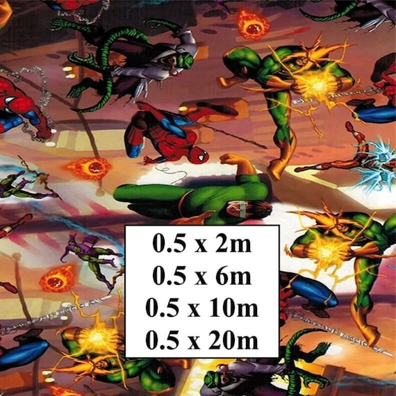 Hydrographic Water Transfer Film - Hydrographic dipping - Water Dipping Film - Hydro Dipping Print Super Hero