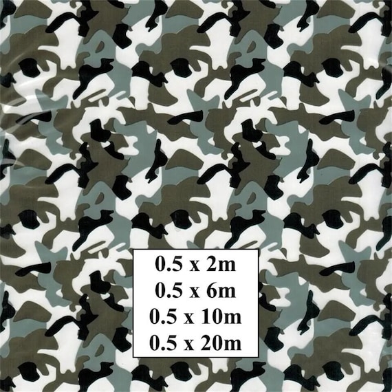 Hydrographic Water Transfer Film - Hydrographic dipping - Water Dipping Film - Hydro Dipping Print Khaki Camo