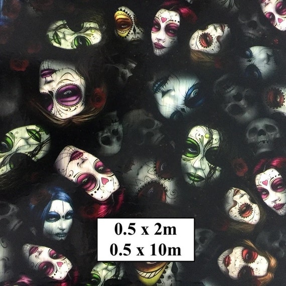 Hydrographic Water Transfer Film - Hydrographic dipping - Water Dipping Film - Hydro Dipping Print Faces