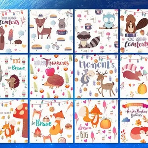 50 Stück Herbst Multi farbiges Kraftpapier - Farbe Origami Papier - DIY Scrapbooking, Kartenherstellung, Geschenk
