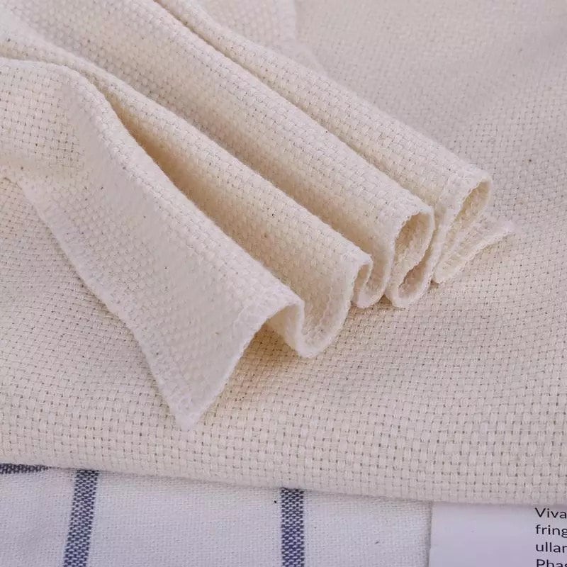 Monks Cloth for Embroidery - 100% Cotton Needlework Fabric - Cross