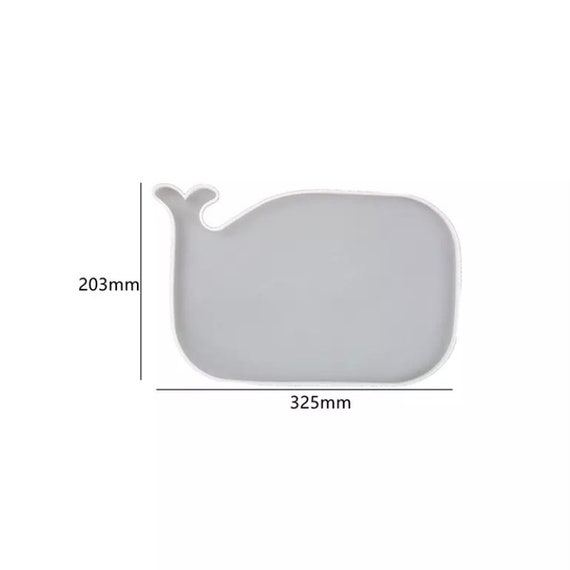 Whale Serving Board Silicone Mould #5 - Mould for Epoxy Resin Castings