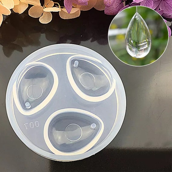 Water Drop Silicone Mould - DIY Resin Jewellery - Mould for Epoxy Resin Castings