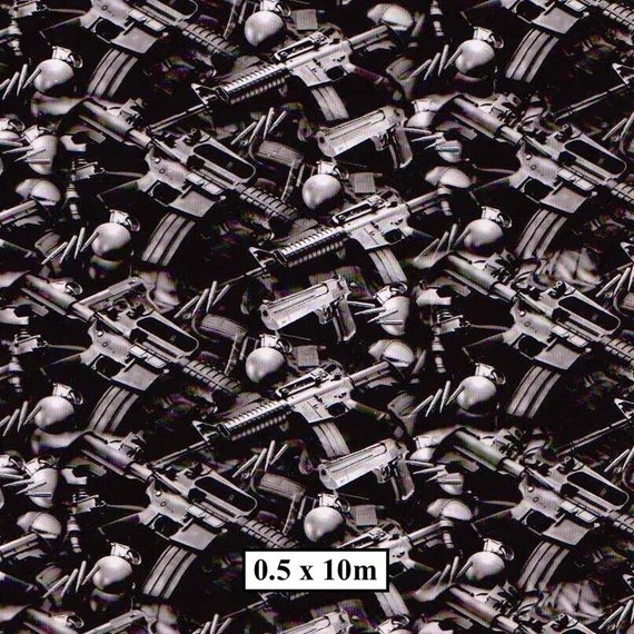 Hydrographic Water Transfer Film - Hydrographic dipping - Water Dipping Film - Hydro Dipping Print Machine Guns