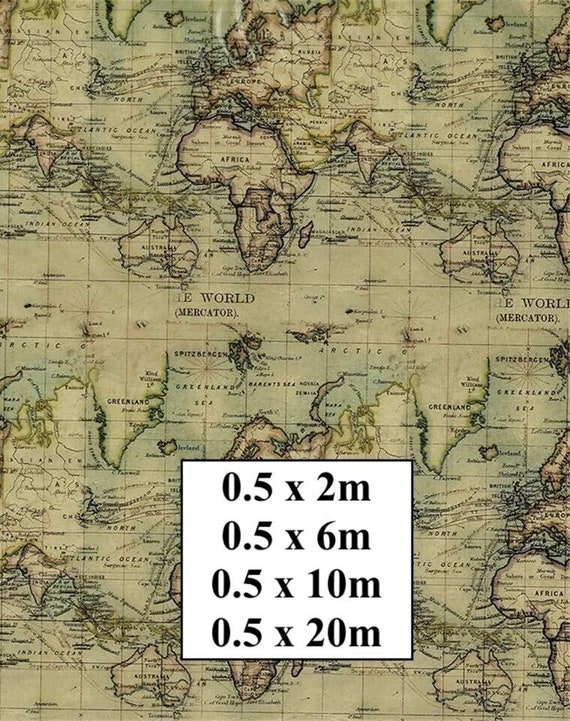 Hydrographic Water Transfer Film - Hydrographic dipping - Water Dipping Film - Hydro Dipping Print Map