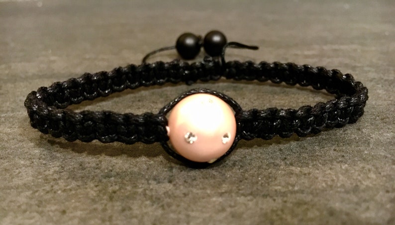 or hand painted porcelain bead fashion beaded bracelets handmade macrame bracelet jewelry Shamballa bracelet with diamantes bead