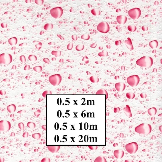 Hydrographic Water Transfer Film - Hydrographic dipping - Water Dipping Film - Hydro Dipping Print Pink Drops