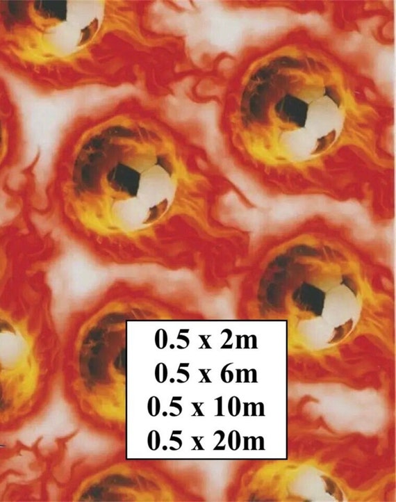 Hydrographic Water Transfer Film - Hydrographic dipping - Water Dipping Film - Hydro Dipping Print Soccer Balls