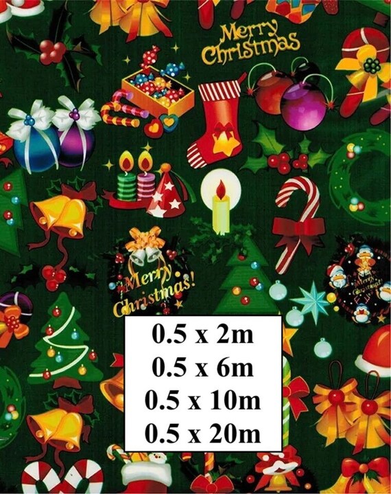 Hydrographic Water Transfer Film - Hydrographic dipping - Water Dipping Film - Hydro Dipping Print Christmas