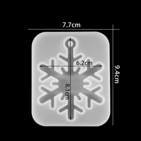 Snowflake Silicone Mould #16 - Mould for Epoxy Resin Castings