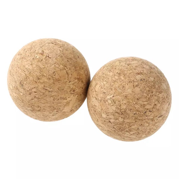 2 pack Cork Balls - Terrarium Jar Lid - Bottle Lid - Craft Supply