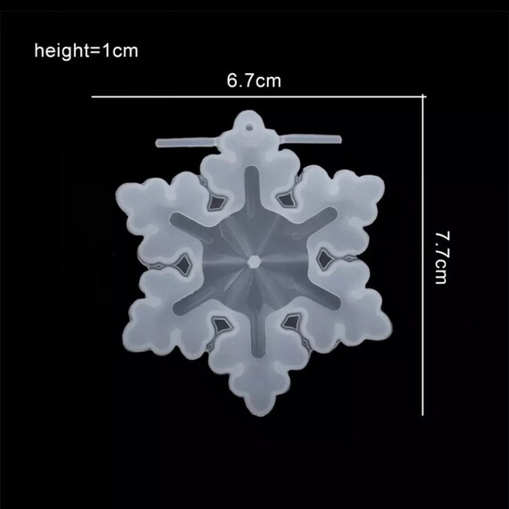 Snowflake Silicone Mould #10 - Mould for Epoxy Resin Castings