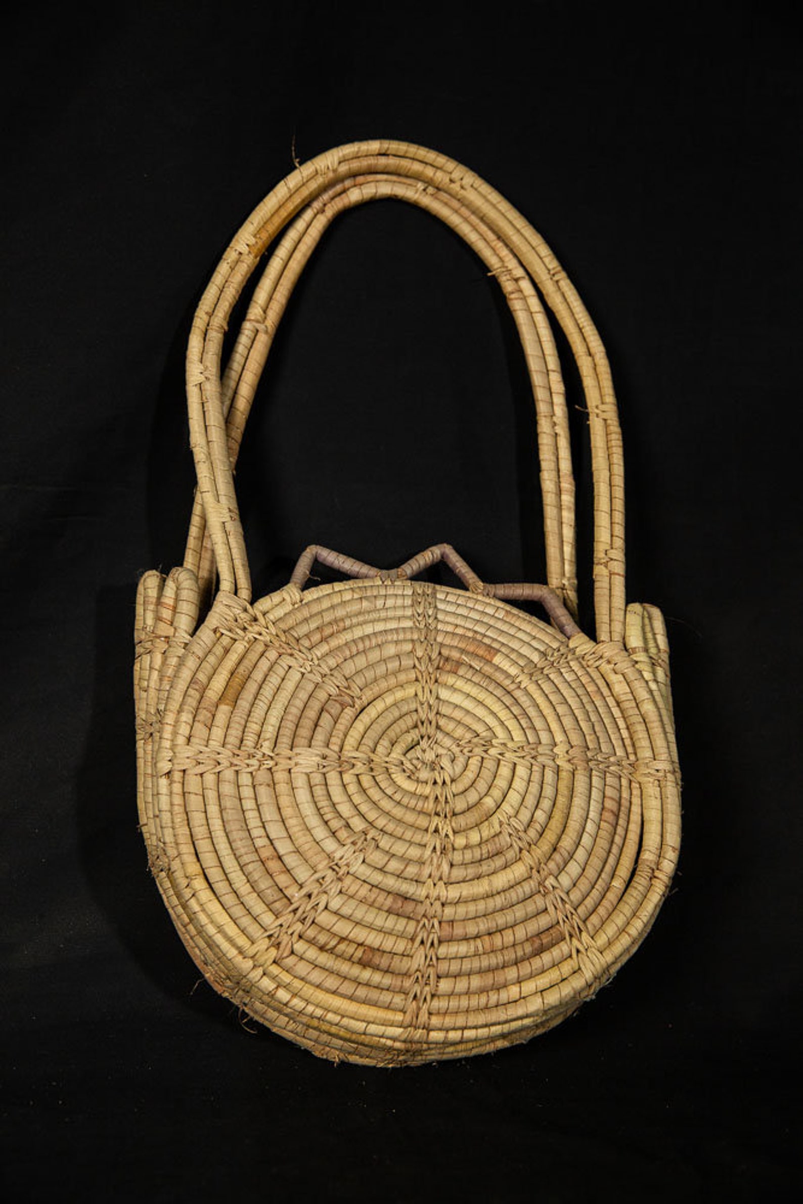 Handmade African Basket / 1970's African Art / Handwoven Etsy