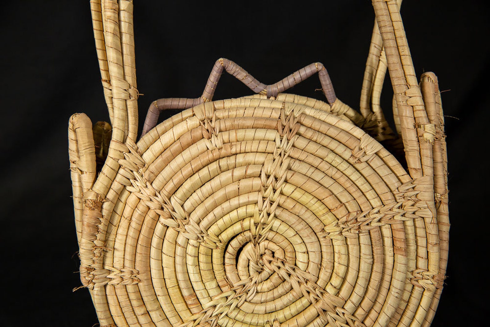 Handmade African Basket / 1970's African Art / Handwoven Etsy Norway