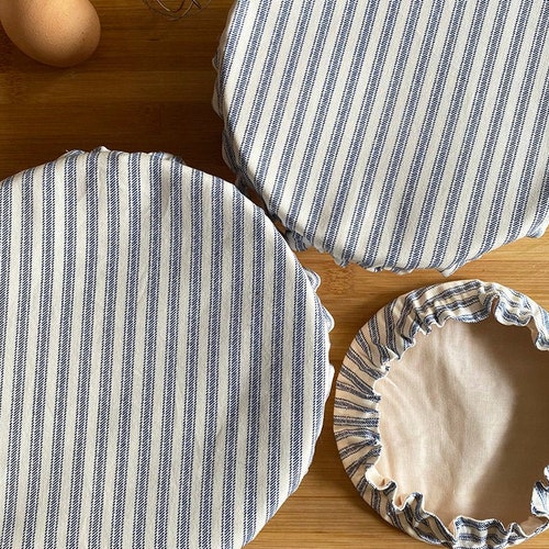 Reusable Washable Cotton Fabric Food Baking Bread Mixer Bowl Etsy