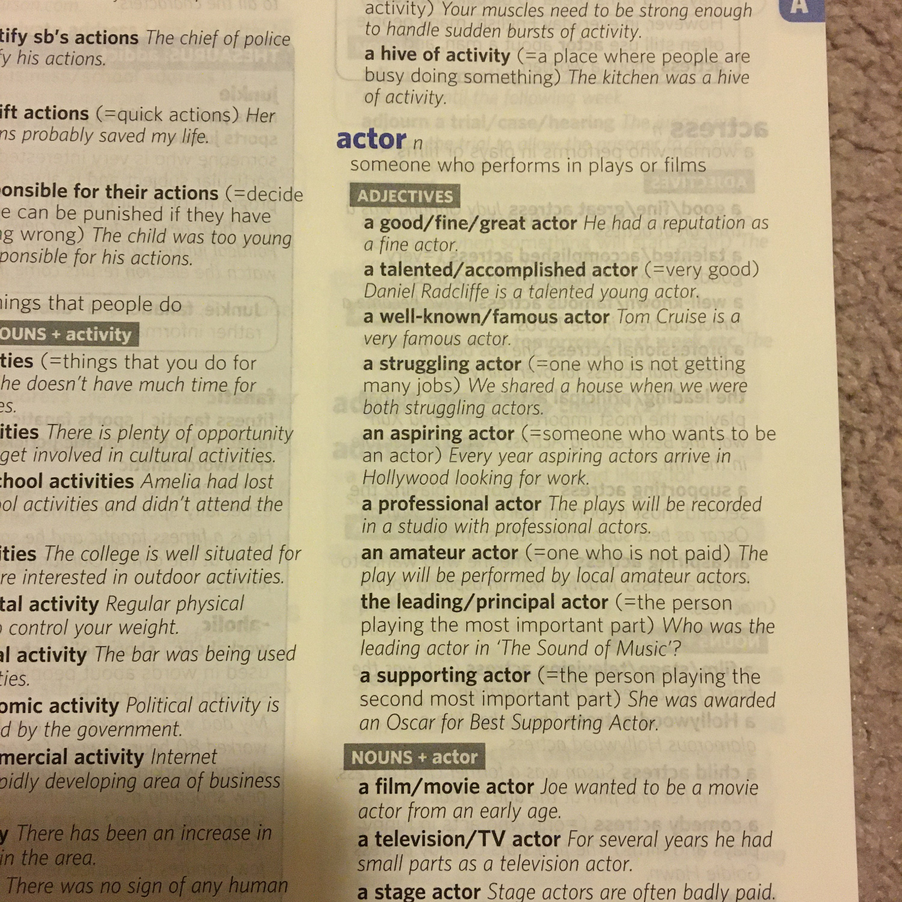 Longman Collocations Dictionary and Thesaurus New - Etsy