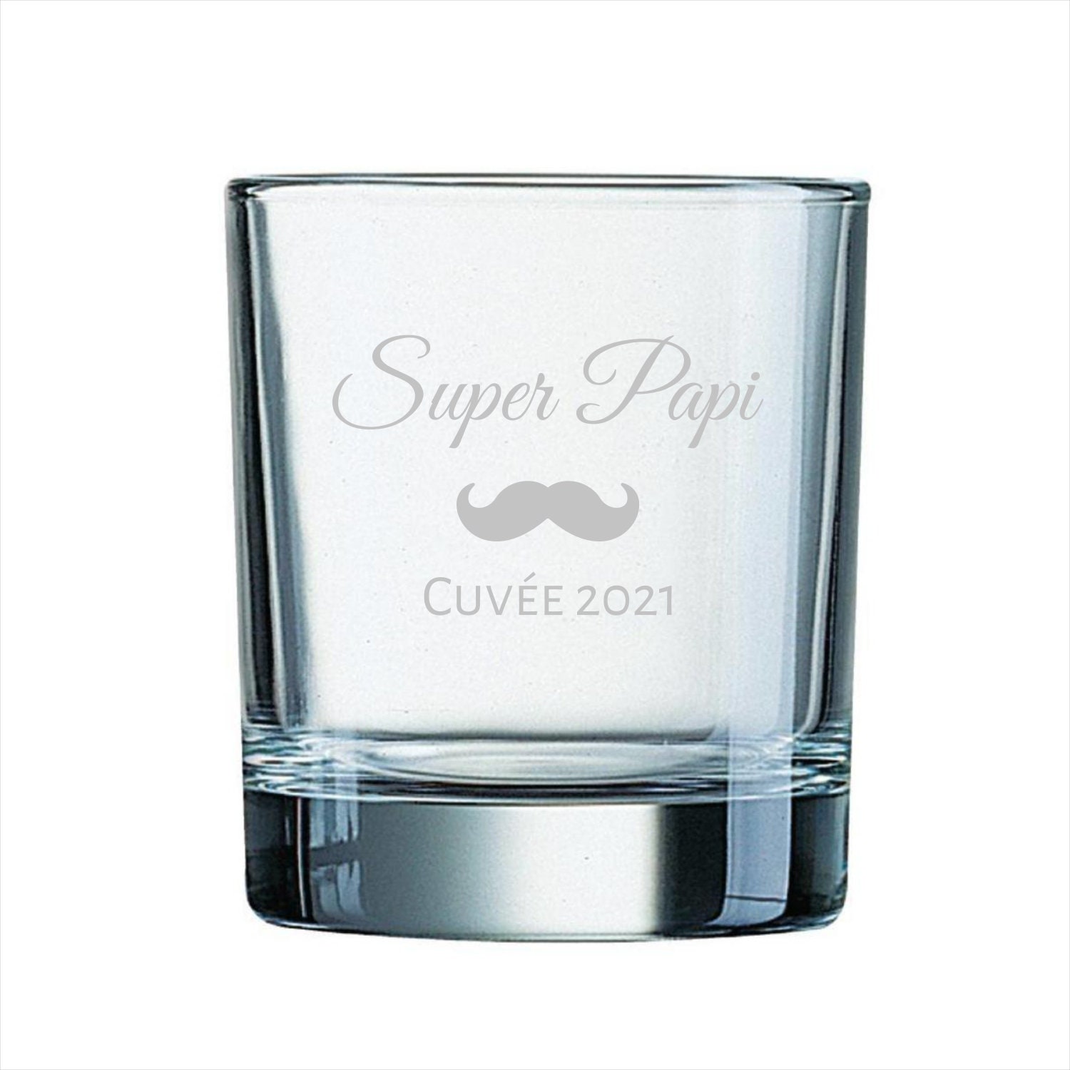 Verre Gravé Annonce Grossesse - Futur Papi, Papa, Tonton Verre à Whisky