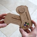 Personalized godfather request for video game controller - godfather video game gift, godfather surprise announcement, godfather surprise request product logo