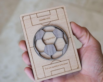 Solicitud de patrocinio de fútbol personalizada: regalo de patrocinio de fútbol, anuncio sorpresa de patrocinador, solicitud de patrocinio sorpresa