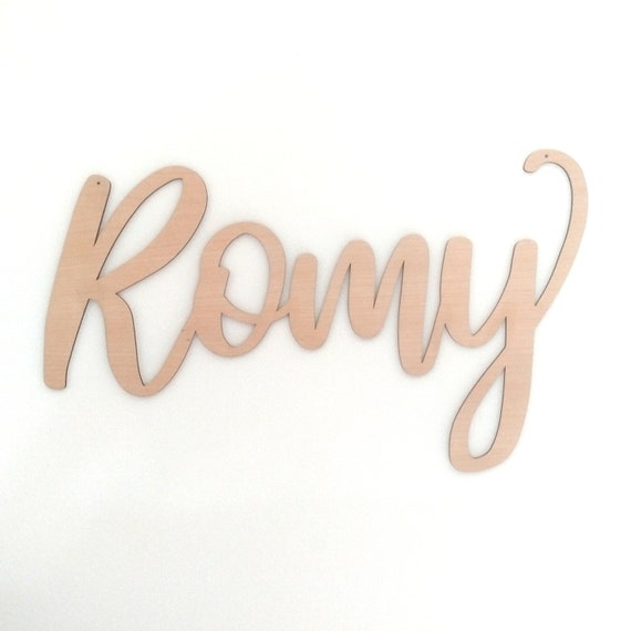 Prenom En Bois Pour Decoration De Chambre Enfant Idee Cadeau Etsy Canada