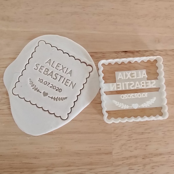 Monogram Cookie Cutter Etsy