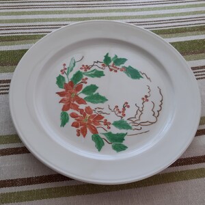 Vintage Floral Handbemalt mit Signatur Porzellanschale, Fürstenberg West Germany Imgil A. bemalte Schale, dekorative Schale ( 13 )