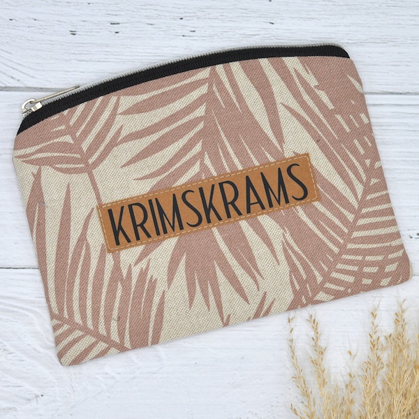 Schminktasche, Kosmetiktasche, Hygienetasche, Makeuptasche, Krimskrams