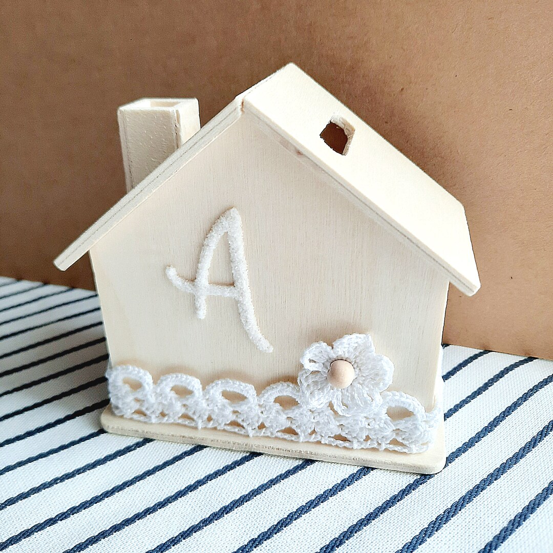 Money Box With Name Money Box House Personalized Money Box Etsy