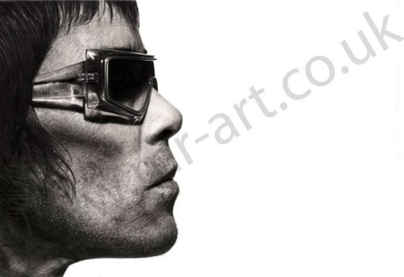 Ian Brown FEAR Print | Etsy