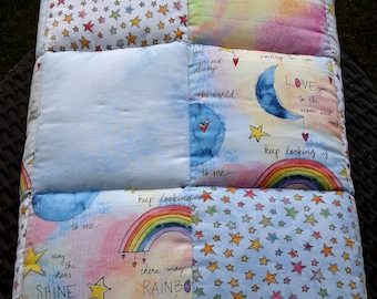 Babydecke Krabbeldecke Patchworkdecke