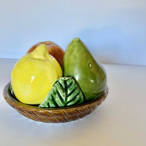 vintage Porcelaine Fruit Assiette Home Decor Portugal