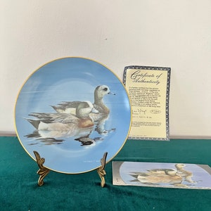 Samlartallrik WIGEONS av W. Morris, Pottery George
