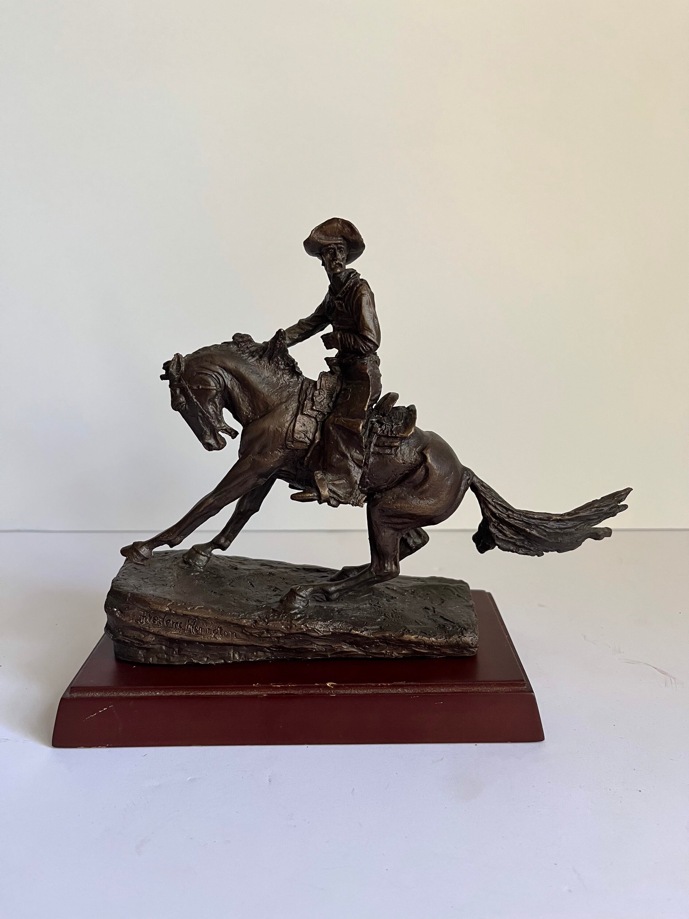 Frederic Remington Bronze for sale 84 ads for used Frederic Remington Bronzes