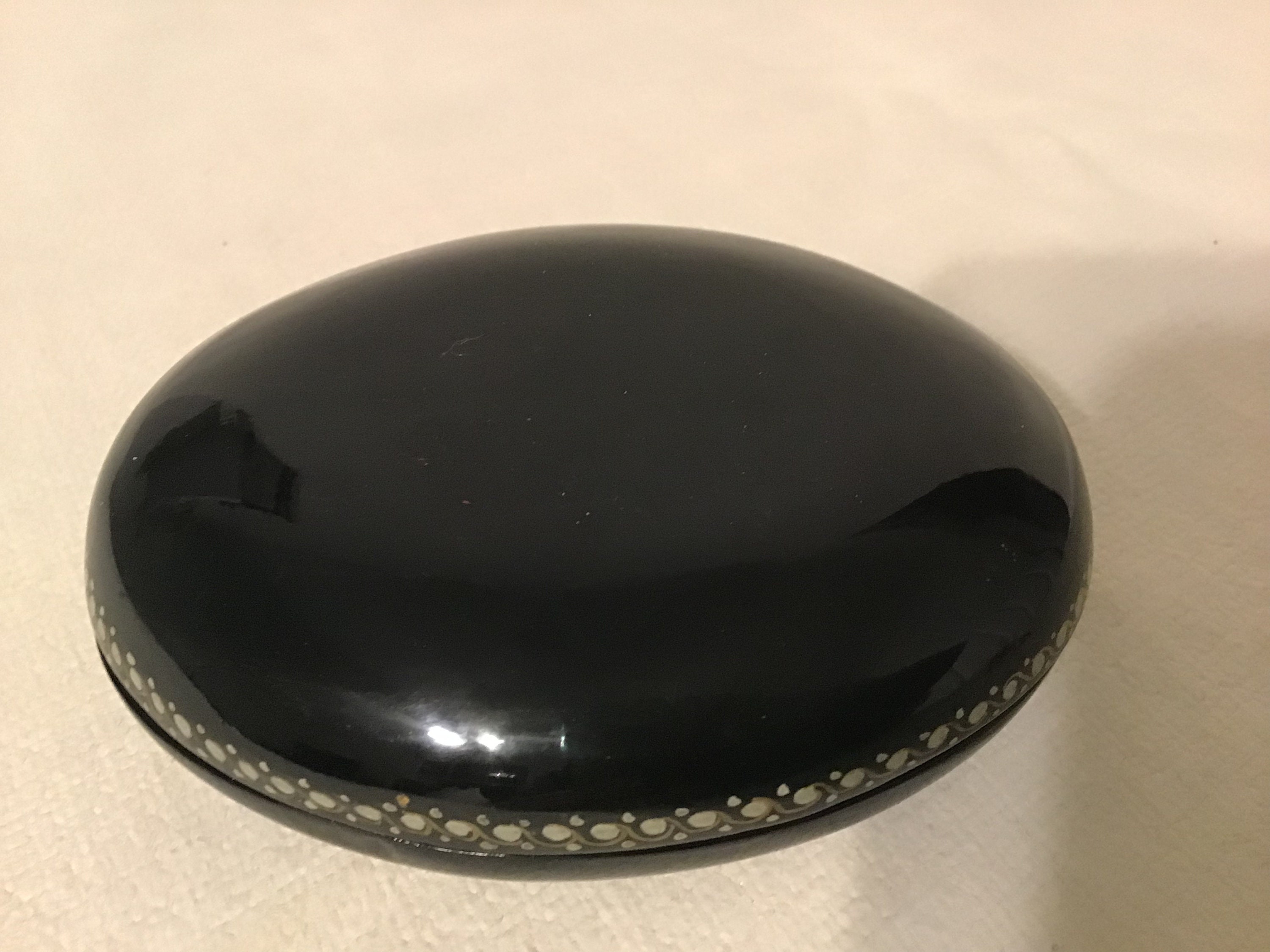 Vintage Kholui Lacquer Miniature Painting Jewelry Etsy