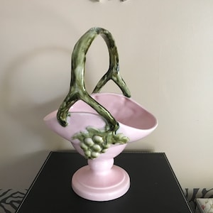 Gorgeous Italian Mid Century Handmade Porcelain Vase