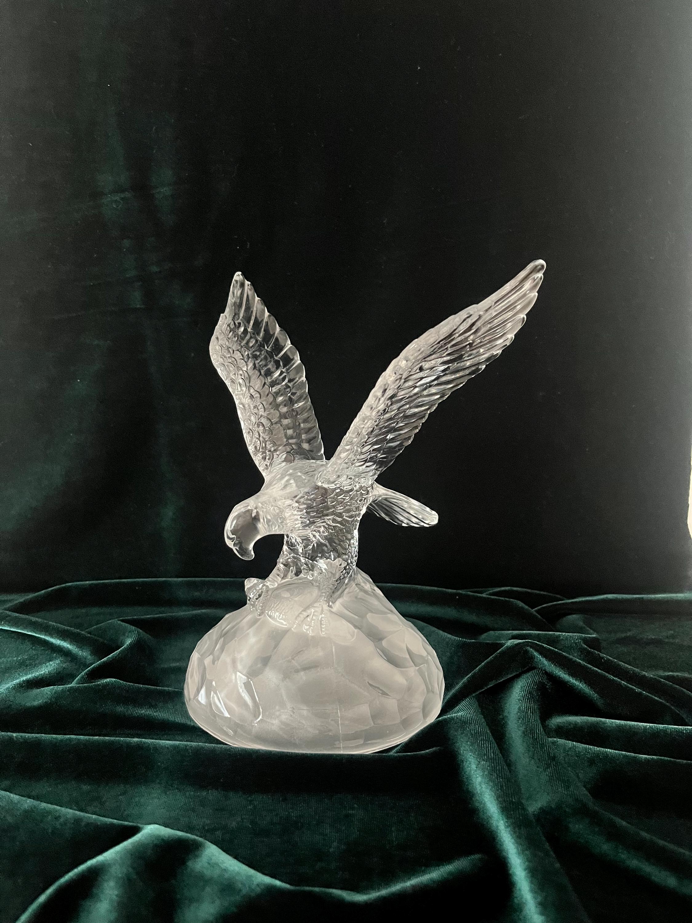 アンティーク】希少 ステンドグラスライト & ランプベース イーグル 鷲 鷹