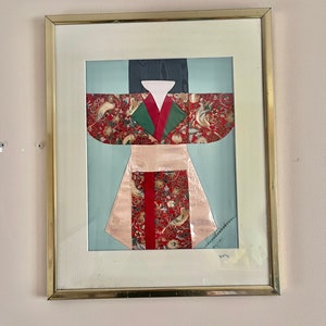 Vintage Hand crafted Geisha’s Costume Picture