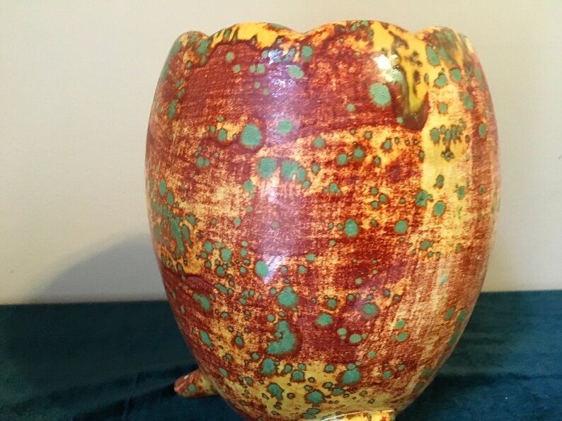 Vintage Gorgeous Handmade Vase Planter